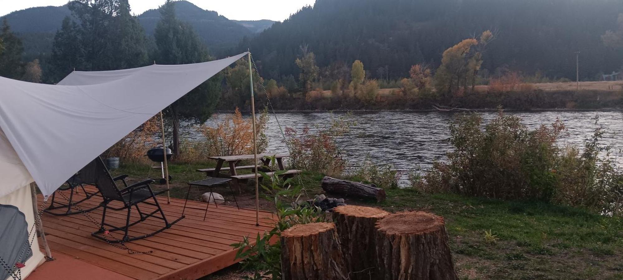 Snake River Glamping Irwin Экстерьер фото